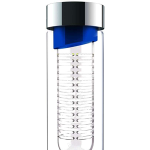 BOTELLA ASOBU SABOR VIDRIO AZUL