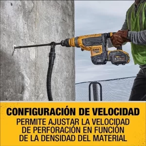 ROTOMARTILLO SDS MAX 1.7/8" DEWALT DCH733B 60V BRUSHLESS S/BAT - Imagen 4