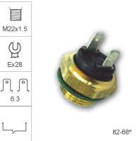 BULBO ELECTROVENTILADOR 68-82°C ORLAND ROBER
