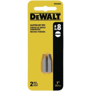 PUNTA ATORN.PLANA 8 X 1" 2 DEWALT DW2008-Z 2 UN