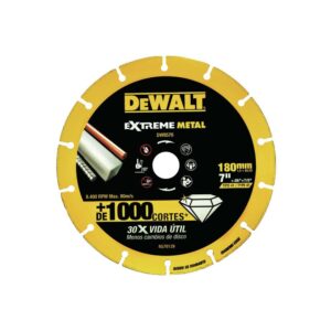 DISCO CORTE 7" DEWALT DW8570 EXTREME METAL DIAMANTADO - Imagen 1