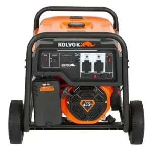 GENERADOR KOLVOK POWER PRO GO5500GE 5.5KVA 220V BENCINERO - Imagen 4
