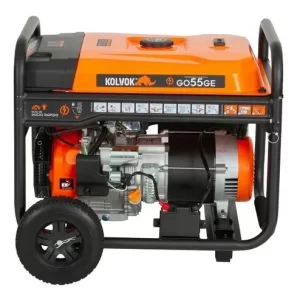 GENERADOR KOLVOK POWER PRO GO5500GE 5.5KVA 220V BENCINERO - Imagen 3