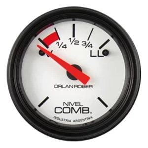 MARCADOR NIVEL COMB.12V V-1/2LL 52MM BLANCO ORLAND ROBER - Imagen 1