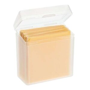 Contenedor para laminas de queso