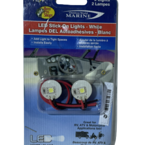 LUZ LED BLANCA MINI UNIV.12V ADHESIVAS