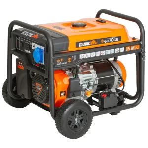 GENERADOR KOLVOK POWER PRO GO7000GE 7KVA 220V BENCINERO - Imagen 7