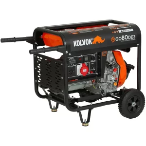 GENERADOR KOLVOK DIESEL TRIFASICO 8.1KVA G080DE3 ESTEV - Imagen 4