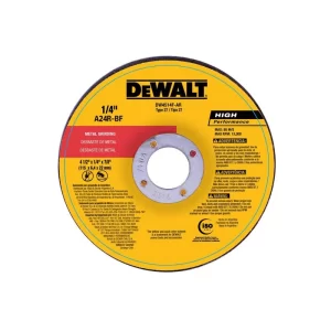DISCO DESBASTE 4.1/2" X 6 X 22 DEWALT DW4514F-AR METAL T/27