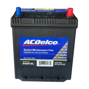 BATERIA ACDELCO 38A SMF +DER.BORNE FINO